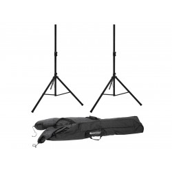 OMNITRONIC Set 2x M-2 Speaker system stand + Carrying bag OMNITRONIC Set 2x M-2 Speaker system stand + Carrying bag