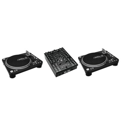 OMNITRONIC Set CMX-2000 + 2x DD-5220L OMNITRONIC Set CMX-2000 + 2x DD-5220L