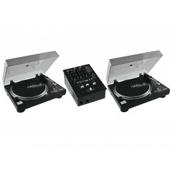 OMNITRONIC Set PM-222 + 2x DD-2520 OMNITRONIC Set PM-222 + 2x DD-2520