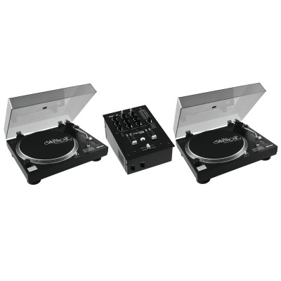 OMNITRONIC Set PM-222 + 2x DD-2520 OMNITRONIC Set PM-222 + 2x DD-2520