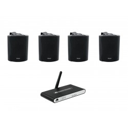 OMNITRONIC Set CNP-1 + 2x C-50A black OMNITRONIC Set CNP-1 + 2x C-50A black