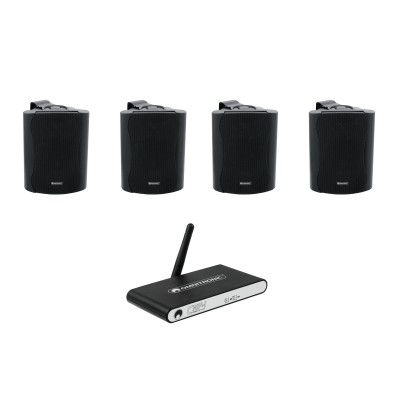OMNITRONIC Set CNP-1 + 2x C-50A black OMNITRONIC Set CNP-1 + 2x C-50A black
