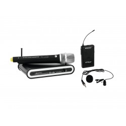 OMNITRONIC Set UHF-201 Wireless Mic System + Bodypack 863.420 MH OMNITRONIC Set UHF-201 Wireless Mic System + Bodypack 863.420 MH