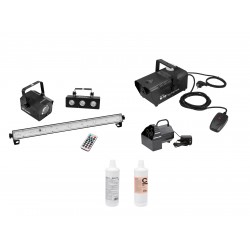 EUROLITE Set LED Mini-Partyset + B-50 + N-10 + Fluid EUROLITE Set LED Mini-Partyset + B-50 + N-10 + Fluid