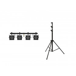 EUROLITE Set LED KLS-801 + STV-50-WOT EU Steel stand EUROLITE Set LED KLS-801 + STV-50-WOT EU Steel stand