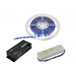 EUROLITE Set LED Strip RGBWW 5m + DMX Controller + Transformer 24V EUROLITE Set LED Strip RGBWW 5m + DMX Controller + Transformer 24V