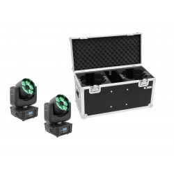 EUROLITE Set 2x LED TMH-16 Moving-Head Zoom Wash + Case EUROLITE Set 2x LED TMH-16 Moving-Head Zoom Wash + Case