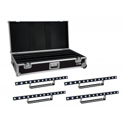 EUROLITE Set 4x LED STP-7 Beam/Wash Bar + Case EUROLITE Set 4x LED STP-7 Beam/Wash Bar + Case