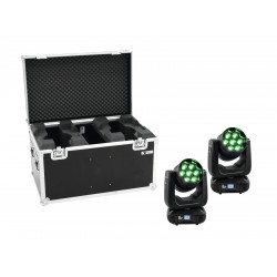 EUROLITE Set 2x LED TMH-X7 Wash Zoom + Case EUROLITE Set 2x LED TMH-X7 Wash Zoom + Case