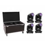 EUROLITE Set 4x LED TMH-X10 Beam + Case