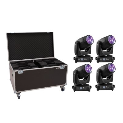 EUROLITE Set 4x LED TMH-X10 Beam + Case EUROLITE Set 4x LED TMH-X10 Beam + Case