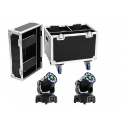 EUROLITE Set 2x LED TMH-75 Hybrid + Case EUROLITE Set 2x LED TMH-75 Hybrid + Case