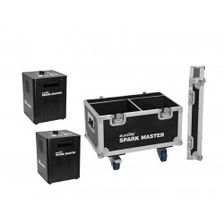 EUROLITE Set 2x Spark Master + Case EUROLITE Set 2x Spark Master + Case