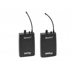 OMNITRONIC Set WMT-1M UHF Transmitter + WMR-1M UHF Receiver OMNITRONIC Set WMT-1M UHF Transmitter + WMR-1M UHF Receiver