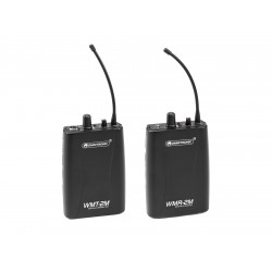 OMNITRONIC Set WMT-2M UHF Transmitter + WMR-2M UHF Receiver OMNITRONIC Set WMT-2M UHF Transmitter + WMR-2M UHF Receiver