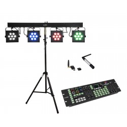 EUROLITE Set LED KLS-3002 + Controller + STV-40S-WOT Steel stand EUROLITE Set LED KLS-3002 + Controller + STV-40S-WOT Steel stand