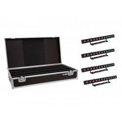EUROLITE Set 4x LED PIX-12 HCL Bar + Case EUROLITE Set 4x LED PIX-12 HCL Bar + Case