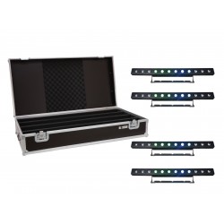 EUROLITE Set 4x LED PIX-12 QCL Bar + Case EUROLITE Set 4x LED PIX-12 QCL Bar + Case