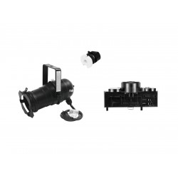 EUROLITE Set DIY PAR-20 Spot + Multi adapter, 3 phases, black EUROLITE Set DIY PAR-20 Spot + Multi adapter, 3 phases, black