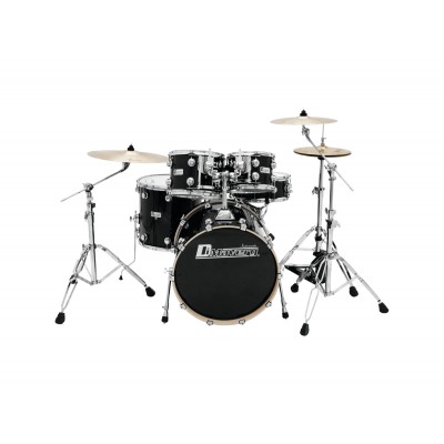DIMAVERY DS-610 būgnų komplektas Black Sparkle DIMAVERY DS-610 būgnų komplektas Black Sparkle