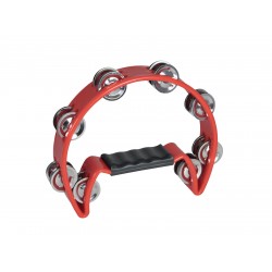 DIMAVERY TN-2 Tambourine plastic, red DIMAVERY TN-2 Tambourine plastic, red