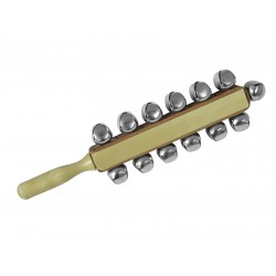 DIMAVERY Sleigh bells on stick, 13 bells DIMAVERY Sleigh bells on stick, 13 bells