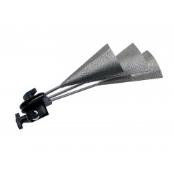 DIMAVERY AB-30 Agogo Bell, metal, black DIMAVERY AB-30 Agogo Bell, metal, black