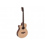 Elektro akustinė DIMAVERY AW-400 Western gitara LH