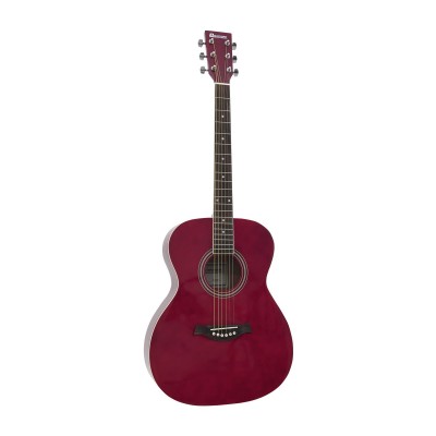 DIMAVERY AW-303 Western guitar red