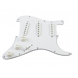 DIMAVERY ST pickguard, 3x single coil white DIMAVERY ST pickguard, 3x single coil white