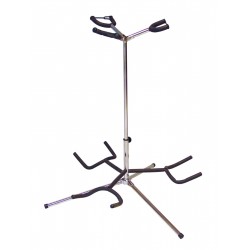 DIMAVERY Guitar Stand 3-fold sil DIMAVERY Guitar Stand 3-fold sil