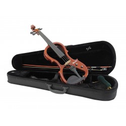 DIMAVERY E-Violin 4/4 with bow, nature DIMAVERY E-Violin 4/4 with bow, nature