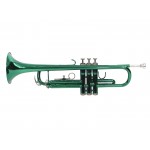 DIMAVERY TP-10 Bb Trumpet, green