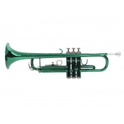 DIMAVERY TP-10 Bb Trumpet, green DIMAVERY TP-10 Bb Trumpet, green