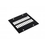 OMNITRONIC Module 2U for ventilation 88x88mm