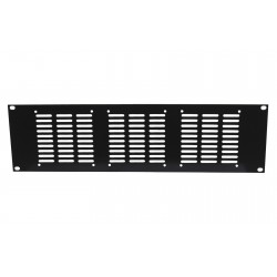 OMNITRONIC Front panel Z-19 for 3 fans 3U OMNITRONIC Front panel Z-19 for 3 fans 3U