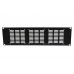 OMNITRONIC Front panel Z-19 for 3 fans 3U