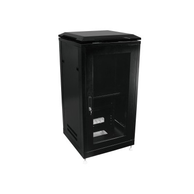 ROADINGER Steel Cabinet SRT-19, 12U with Door