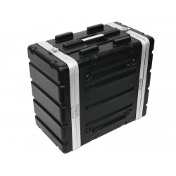 ROADINGER Plastic-Rack KR-19, 6U, DD, black ROADINGER Plastic-Rack KR-19, 6U, DD, black