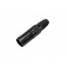 OMNITRONIC XLR plug 3pin black housing 10x OMNITRONIC XLR plug 3pin black housing 10x