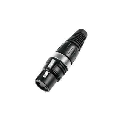 HICON XLR plug 3pin HI-X3CF-B