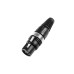 HICON XLR plug 3pin HI-X3CF-B