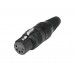 HICON XLR socket 5pin HI-X5CF-G