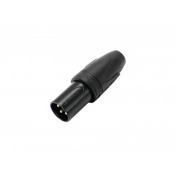 NEUTRIK XLR plug 3pin NC3MXX-HD-B-D