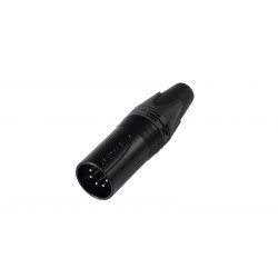 NEUTRIK XLR plug 5pin NC5MXX-B