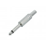 OMNITRONIC Jack plug 6.3 mono 10x