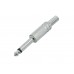 OMNITRONIC Jack plug 6.3 mono 10x