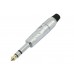 OMNITRONIC Jack plug 6.3 stereo ROAD 10x