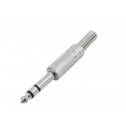 OMNITRONIC Jack plug 6.3 stereo 10x OMNITRONIC Jack plug 6.3 stereo 10x