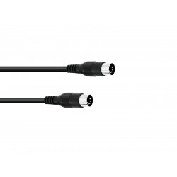 OMNITRONIC DIN cable 5pin MIDI 0.6m OMNITRONIC DIN cable 5pin MIDI 0.6m